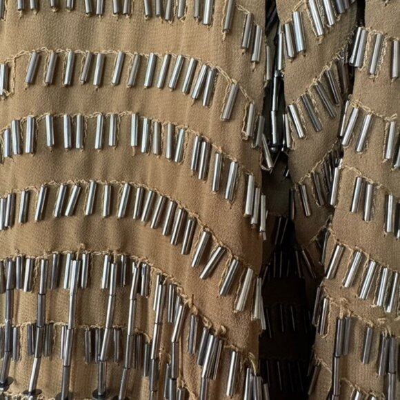 Topshop Beaded Statement Jacket – Size US 6 - Picture 14 of 16